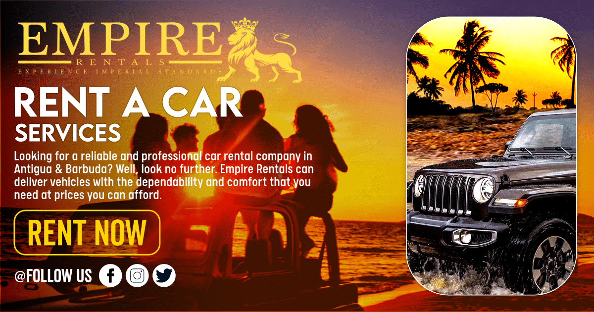 Empire Car Rentals Rent A Car Service Base In Antigua